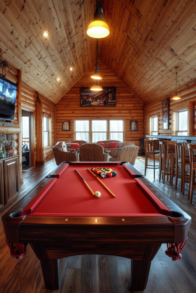 Rustic Game Room