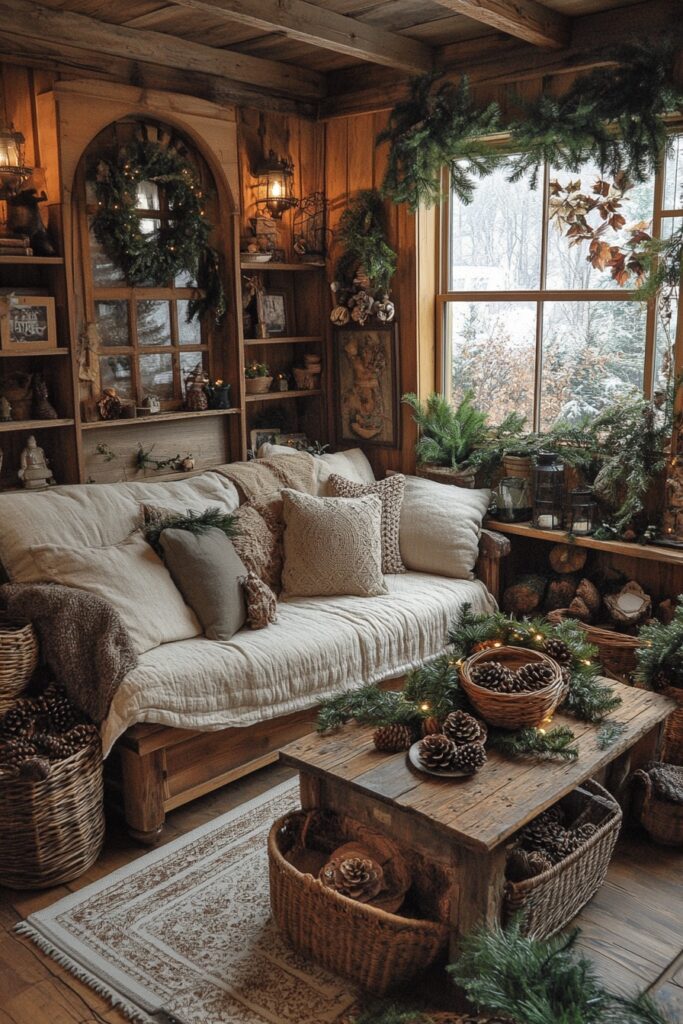 Rustic Holiday Ambiance