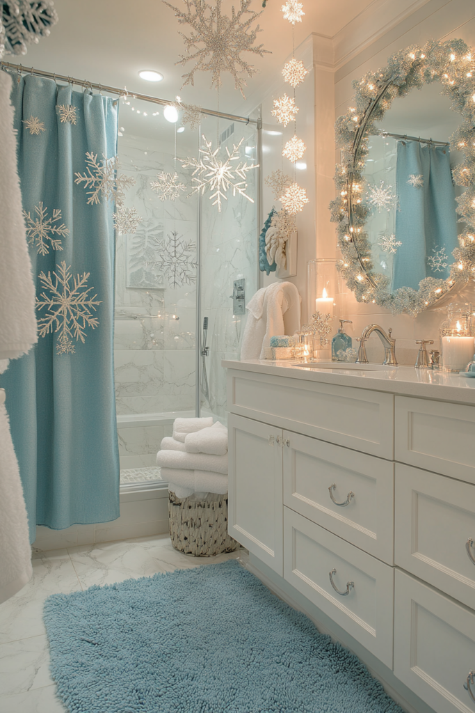 Snowflake Fantasy Bathroom