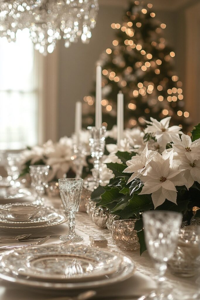 Sophisticated Christmas Dining Room