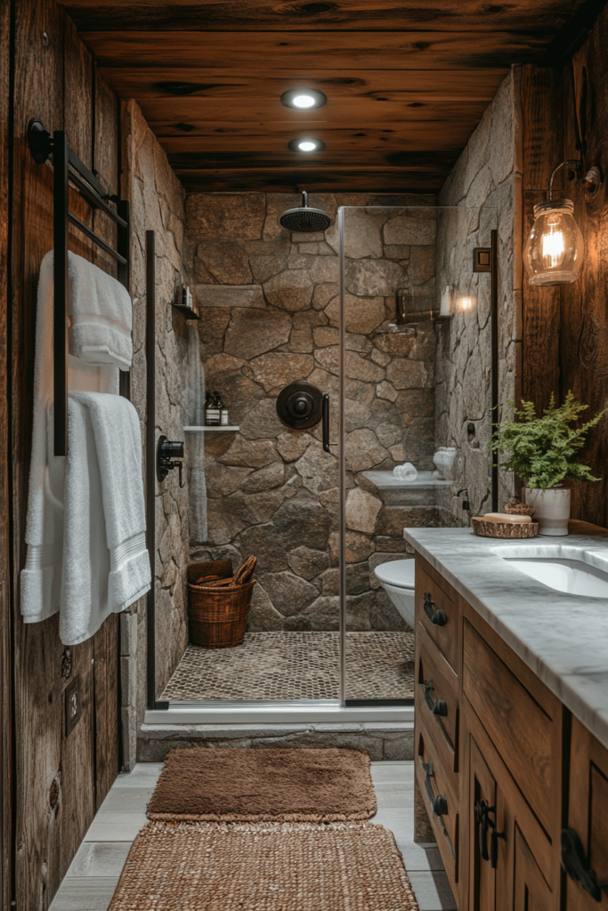 Space-Saving Cabin Bathroom