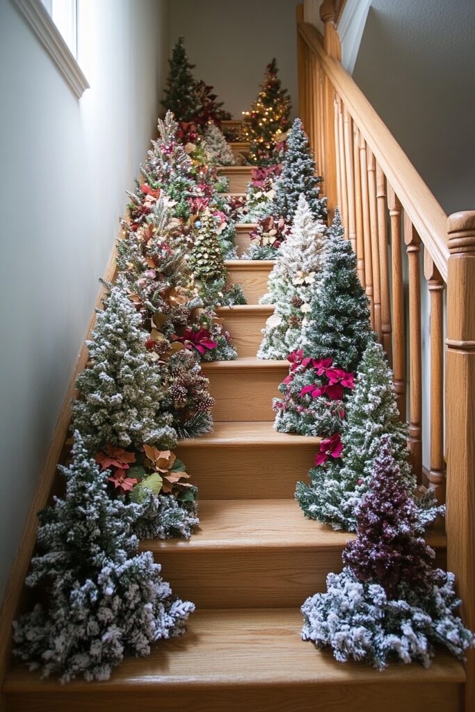 Staircase Mini Tree Display