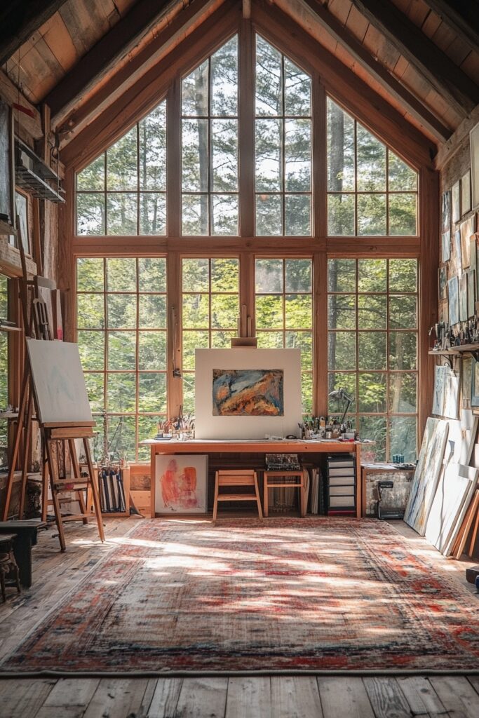 Sunlit Artist’s Studio