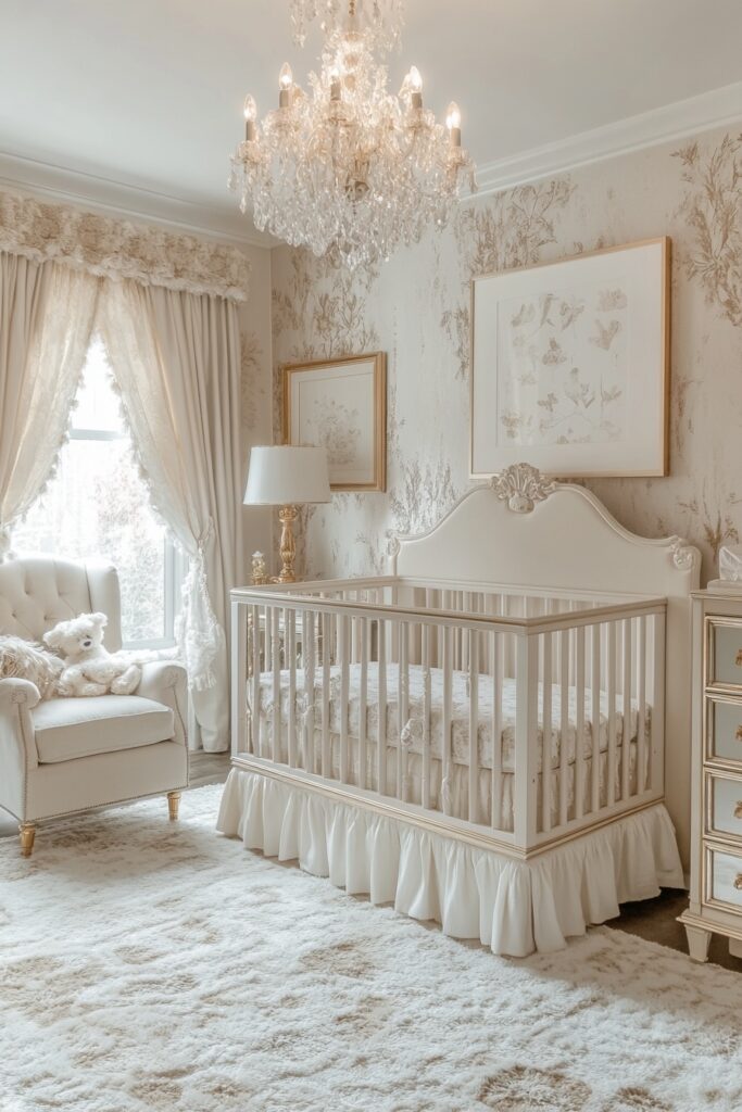 Timeless Vintage Glam Nursery