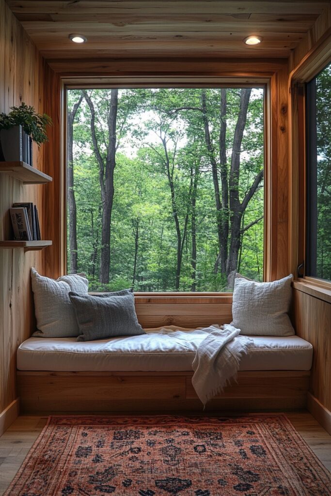 Tranquil Forest Reading Spot