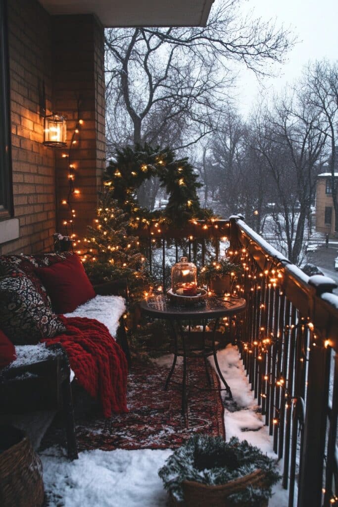 Twinkling Balcony Retreat