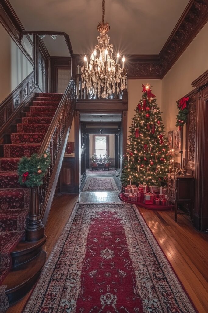 Victorian Elegance Foyer