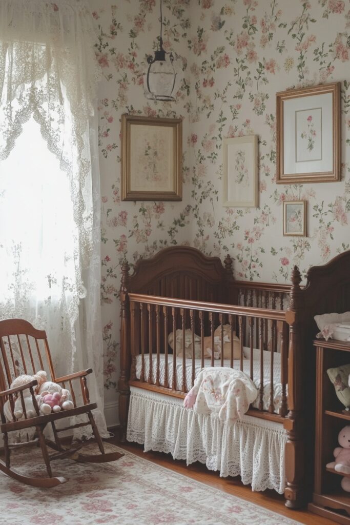 Victorian-Inspired Nursery Room