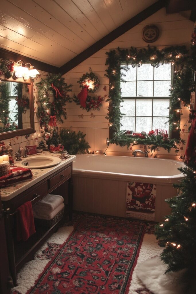 Vintage Noel Bathroom