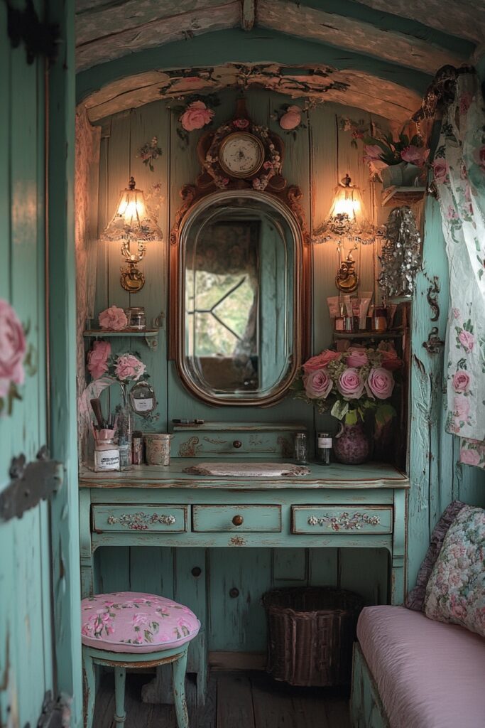 Vintage Vanity Corner