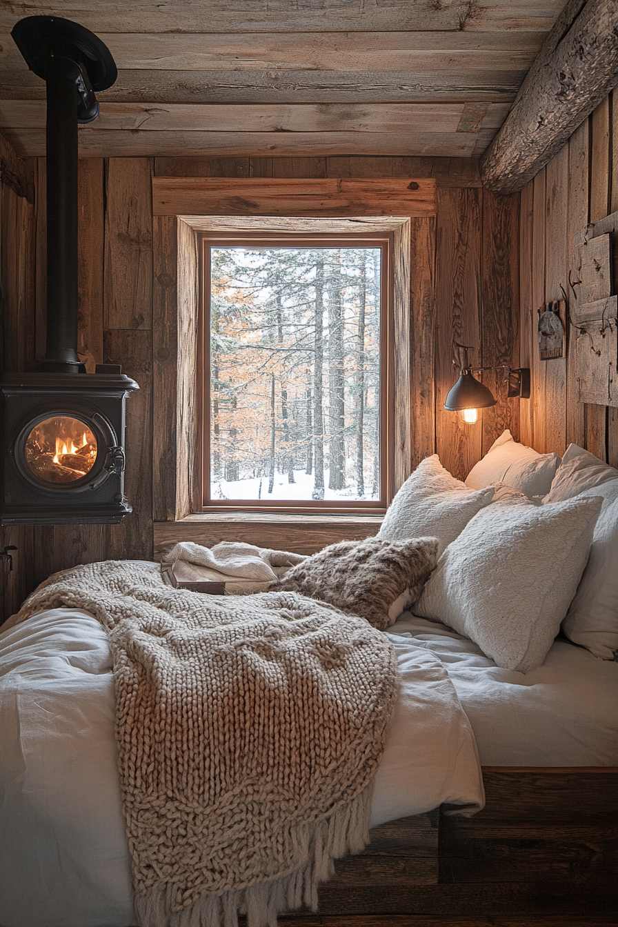 little cabin bedroom