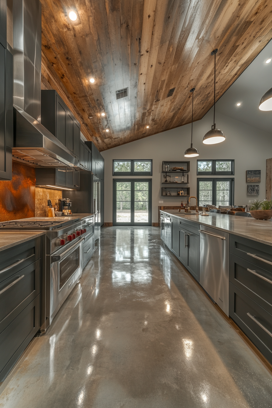 barndominium kitchen