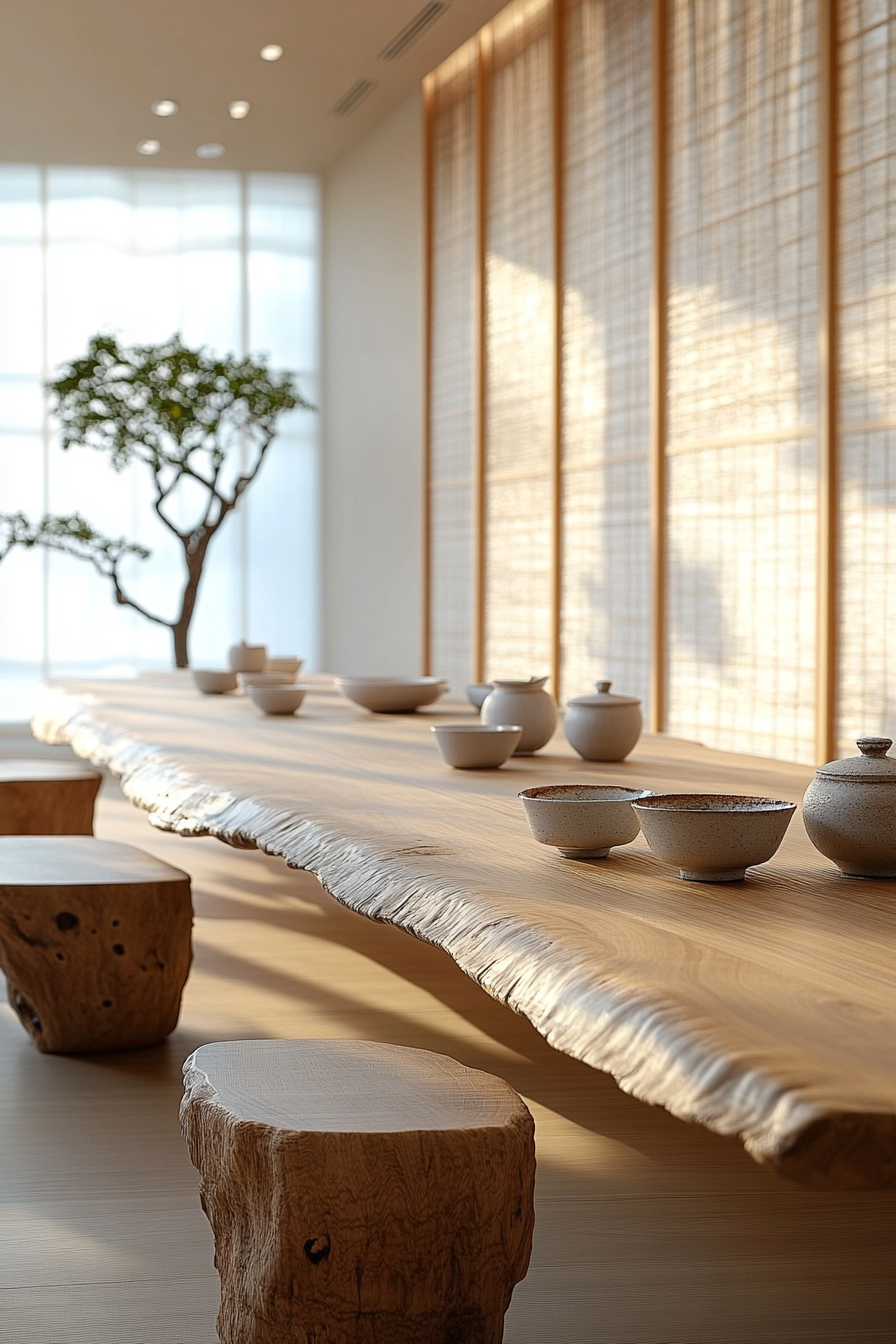 wabi sabi dining room