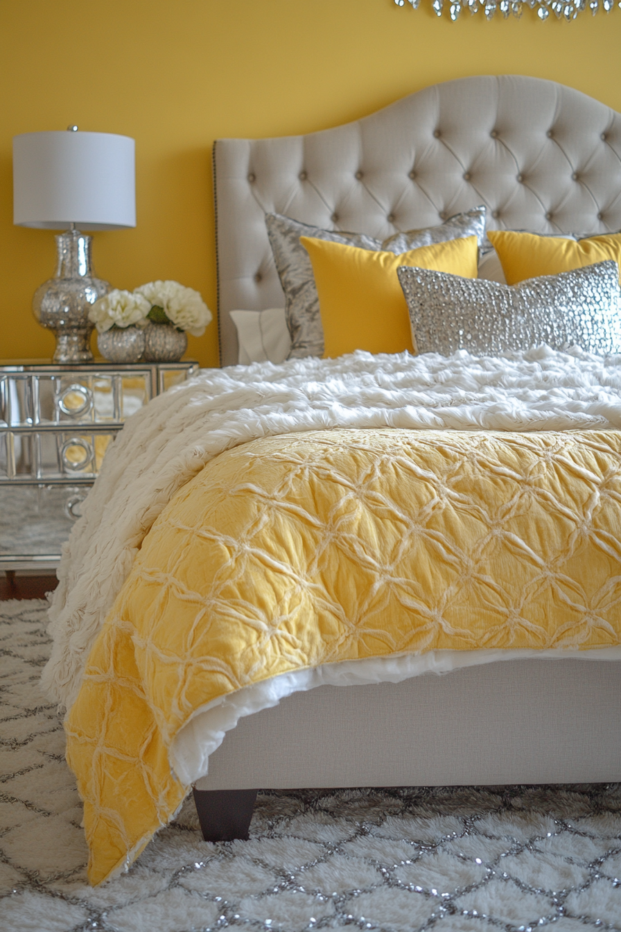 yellow fantasy bedroom ideas