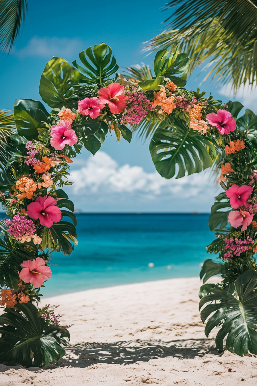 boho wedding arch