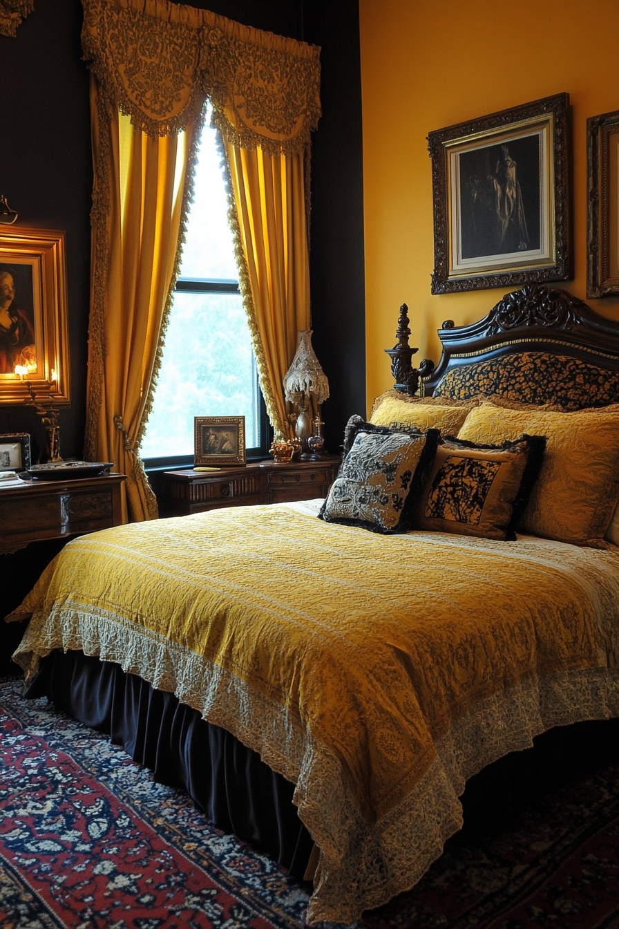 yellow fantasy bedroom ideas