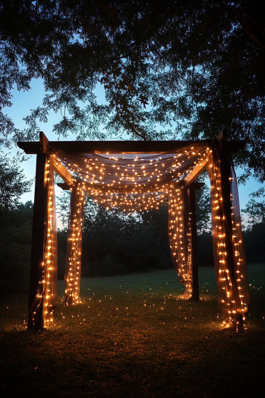 boho wedding arch