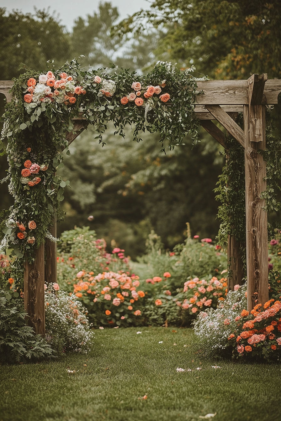 boho wedding arch