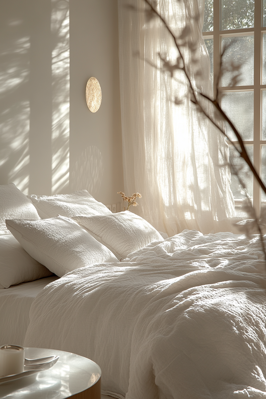 white fantasy bedroom ideas