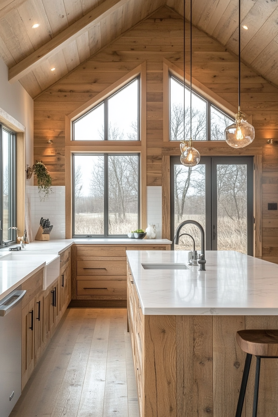 barndominium kitchen