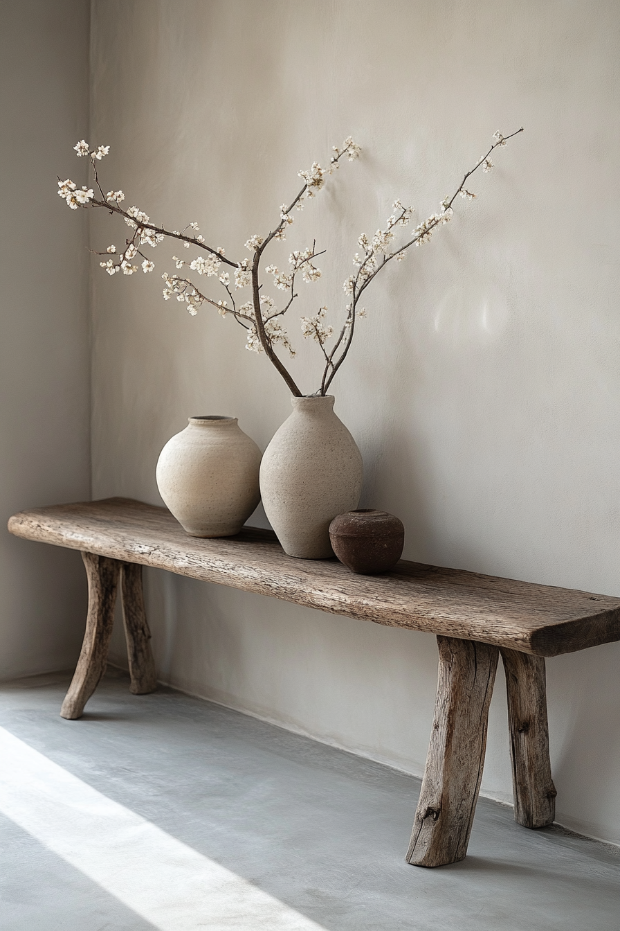 wabi sabi entryway