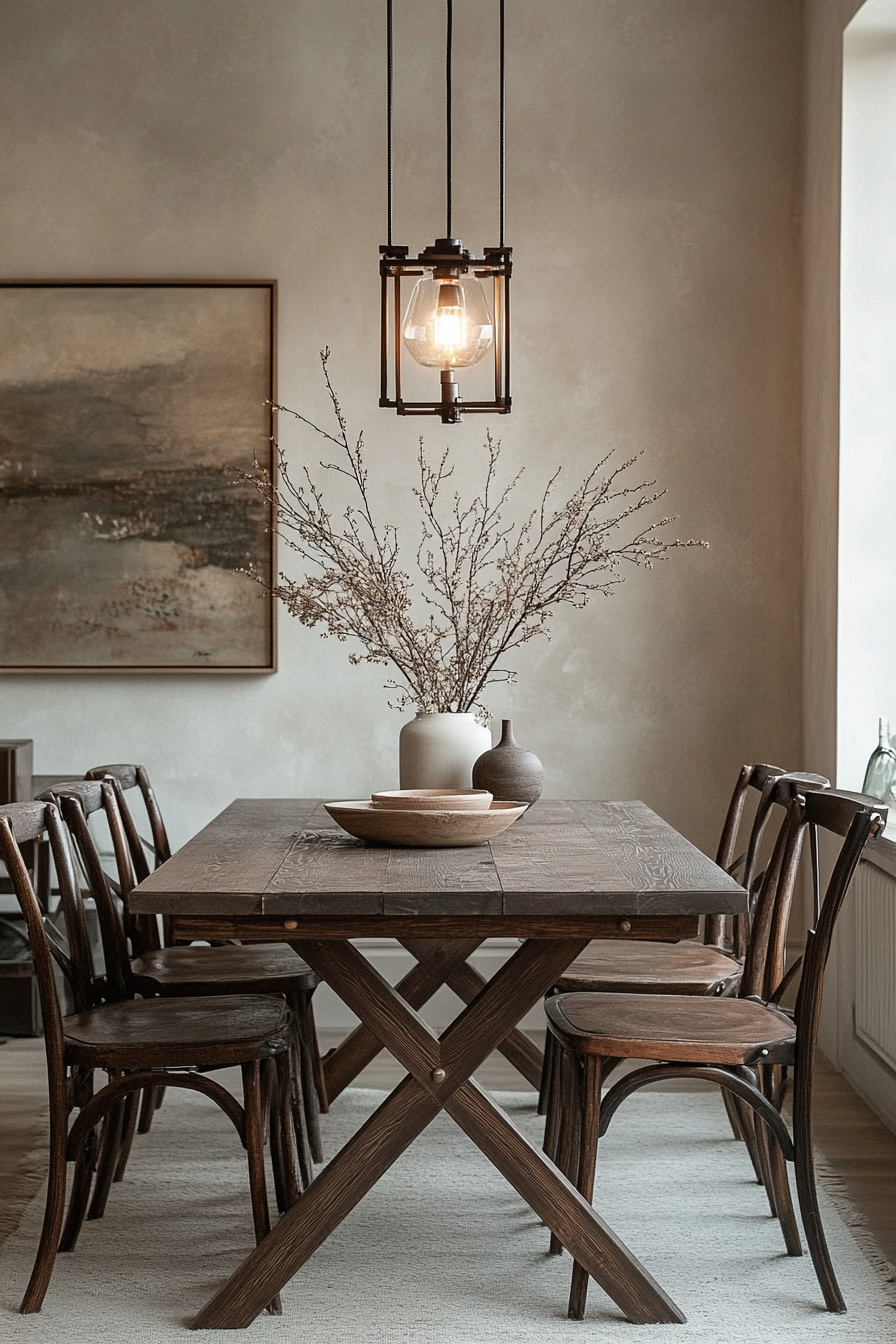 wabi sabi dining room