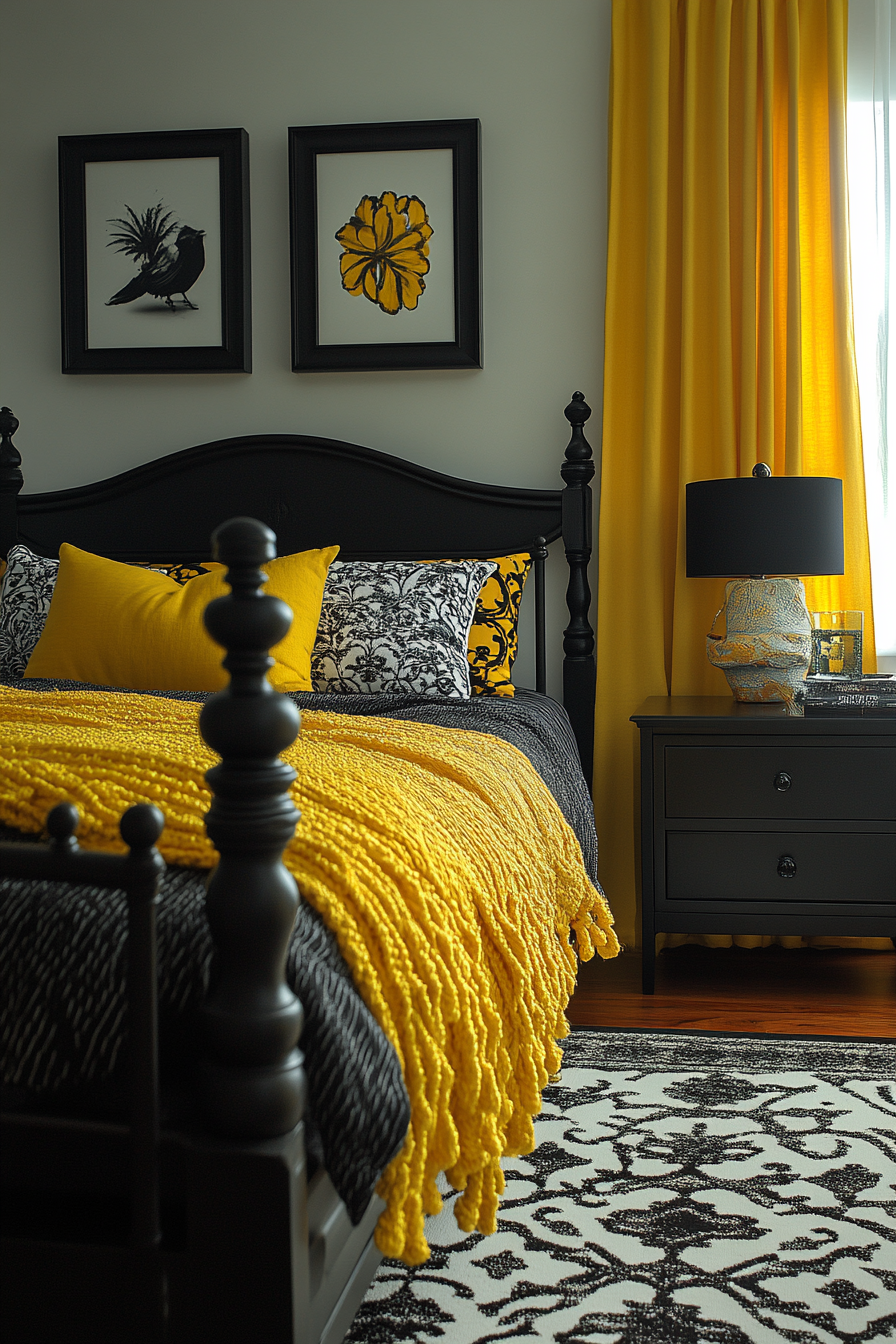 yellow fantasy bedroom ideas