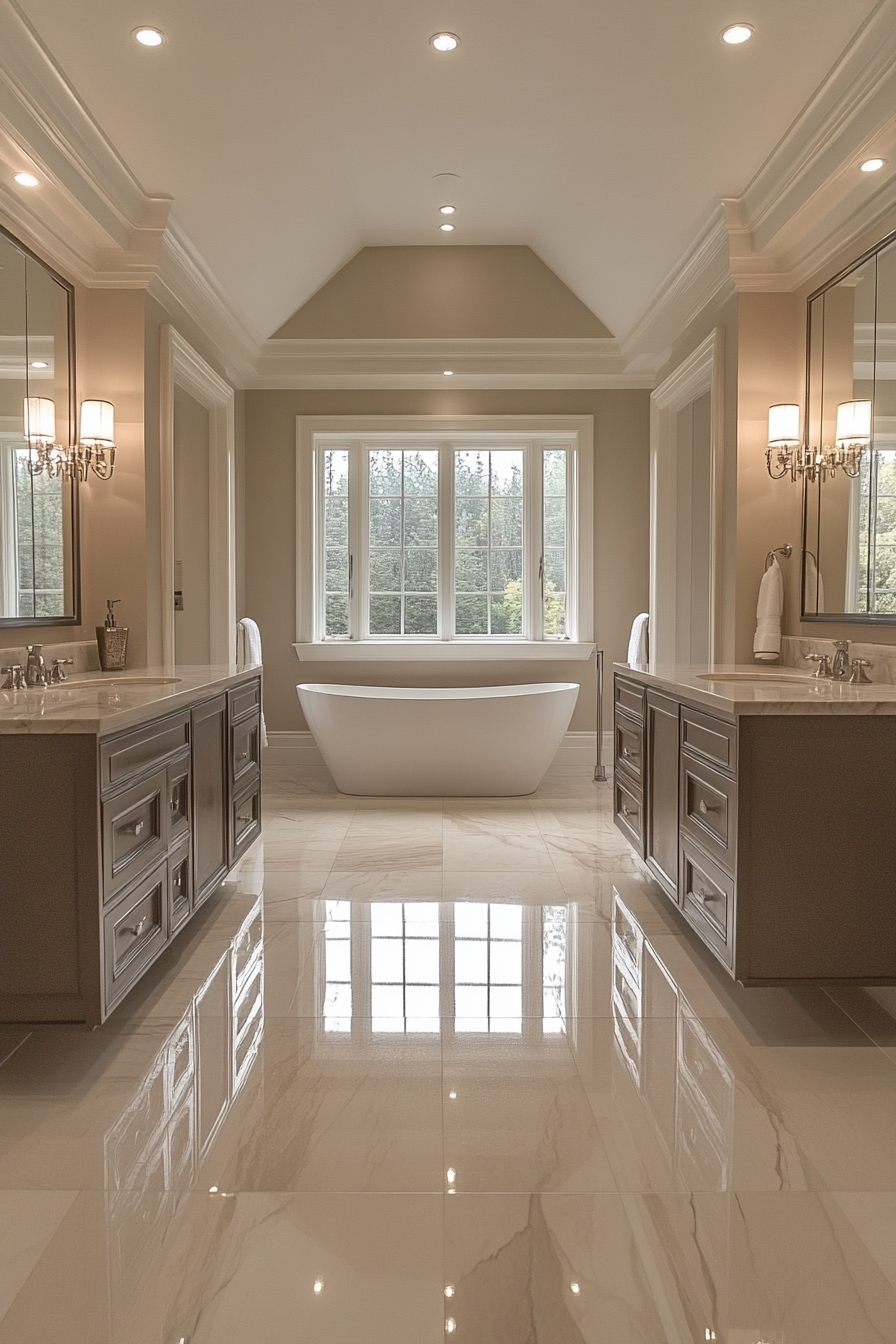 luxury bathroom design