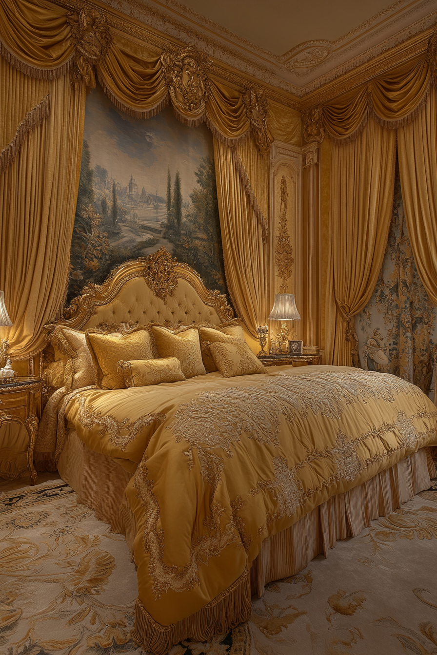 yellow fantasy bedroom ideas