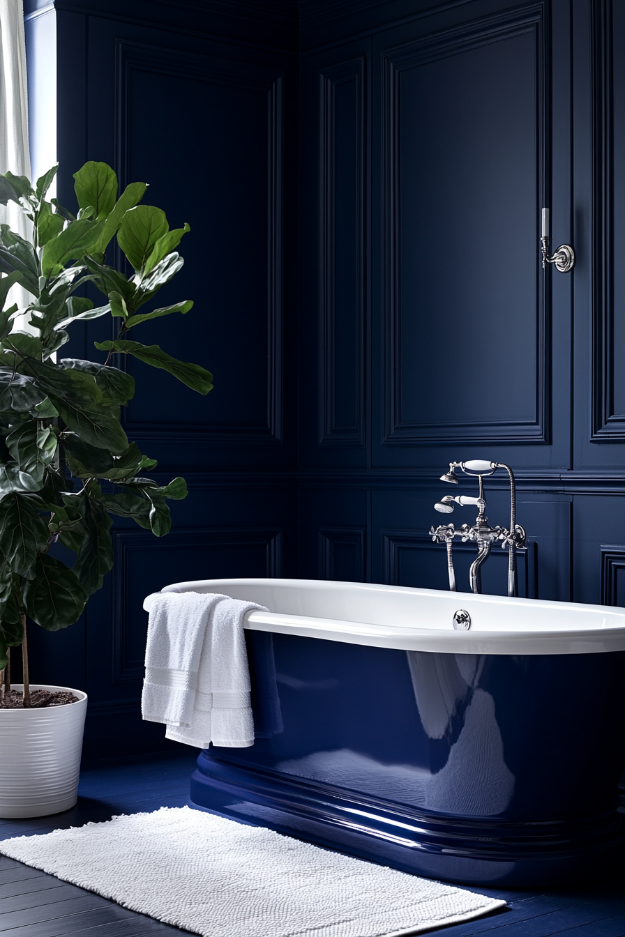 blue bathroom decor ideas