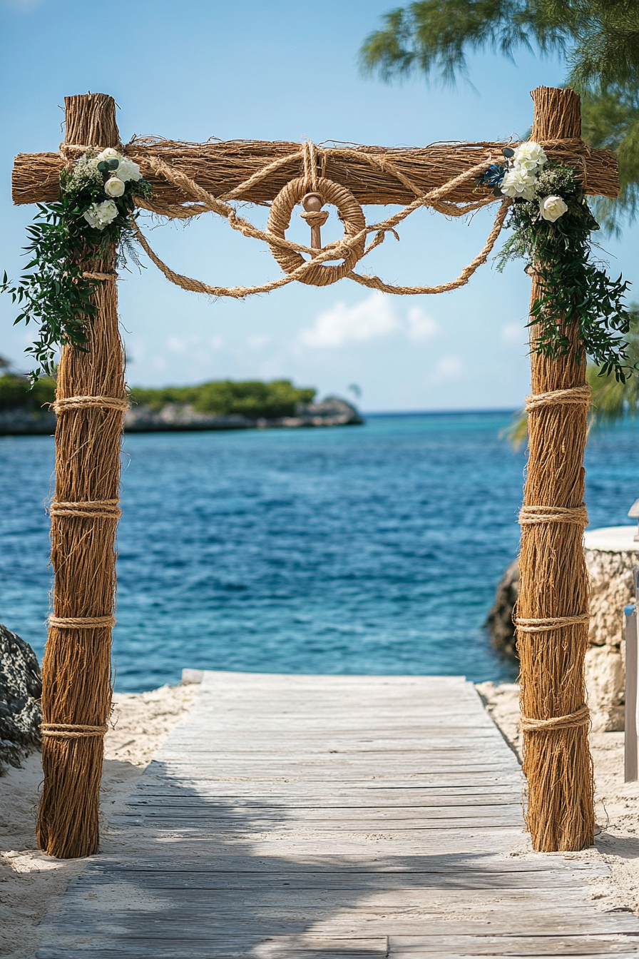 boho wedding arch