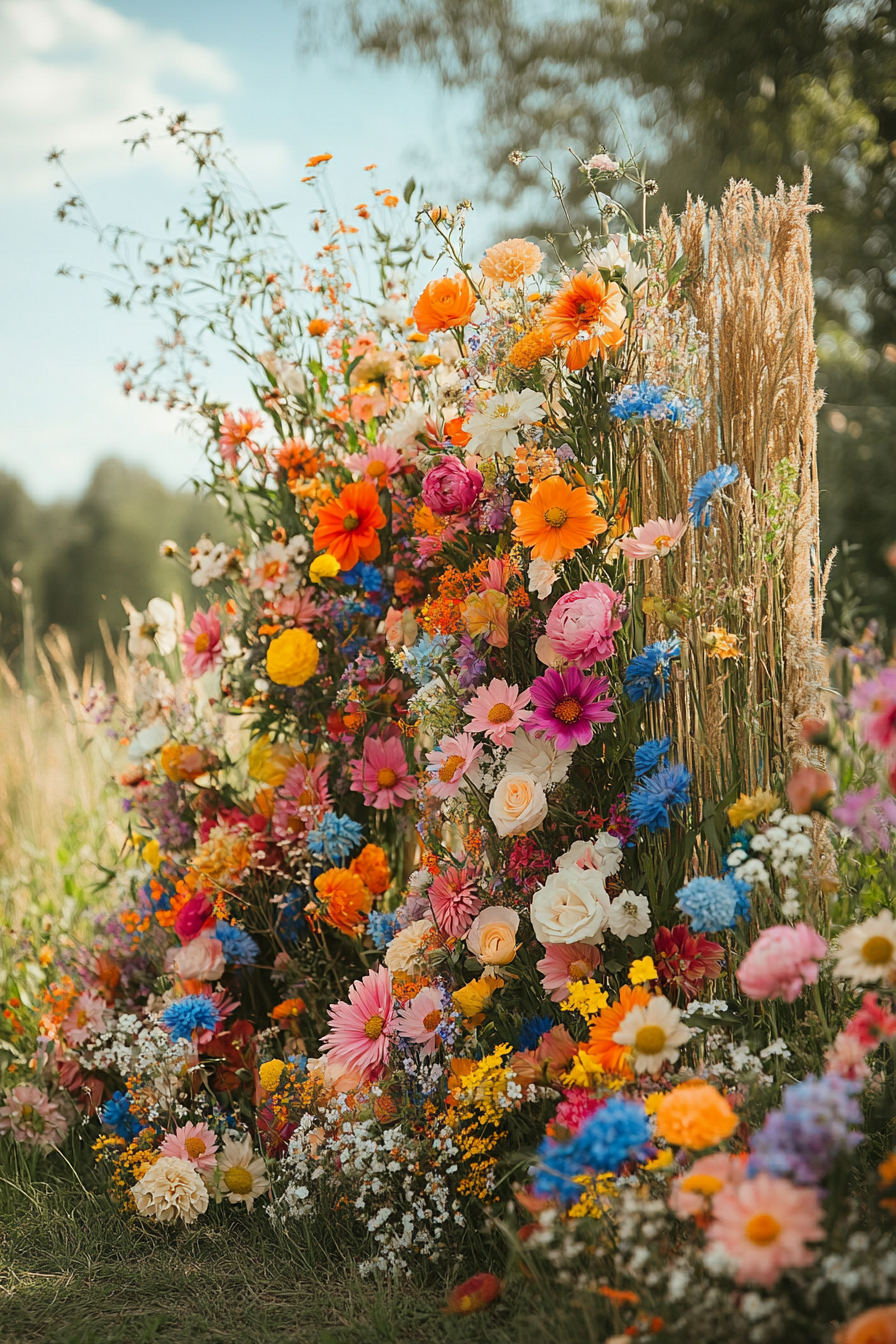 boho wedding arch