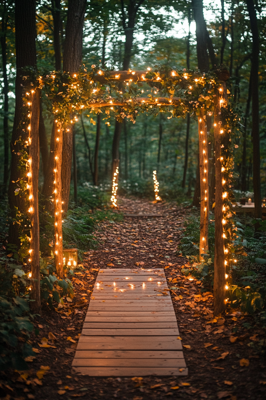 boho wedding arch