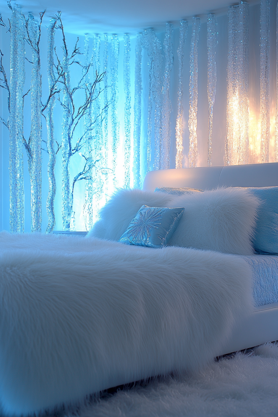 white fantasy bedroom ideas