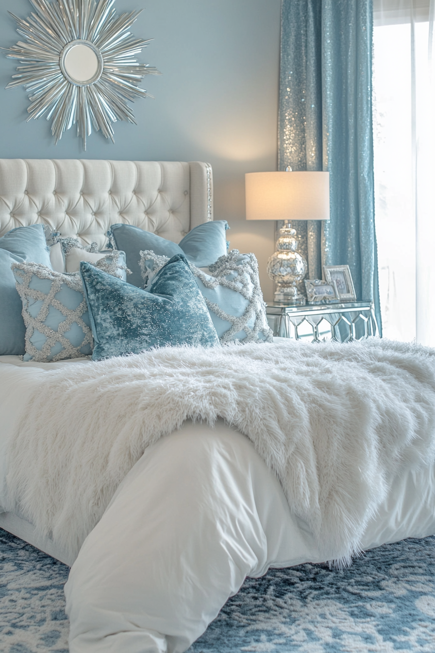 blue fantasy bedroom ideas