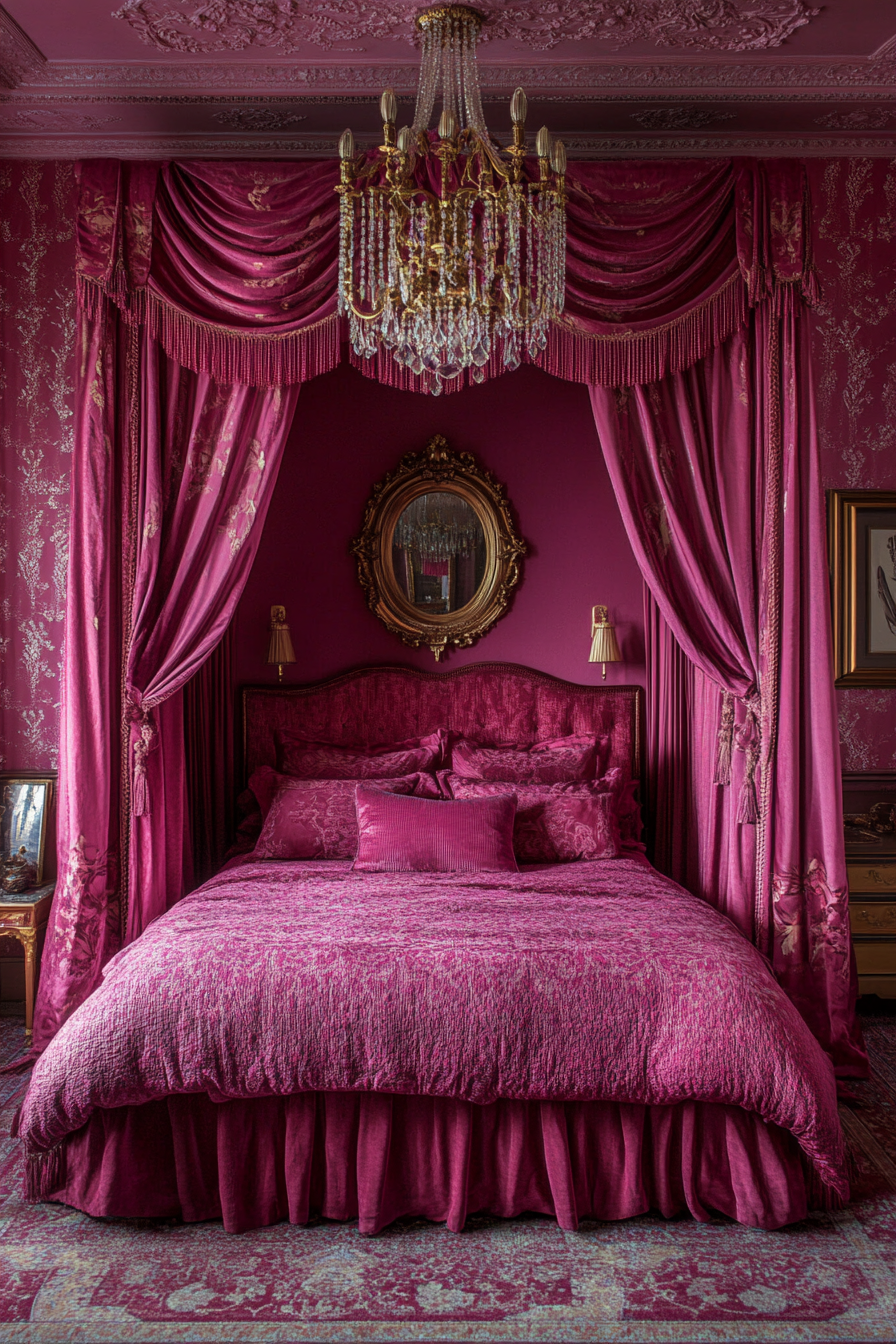 pink fantasy bedroom ideas