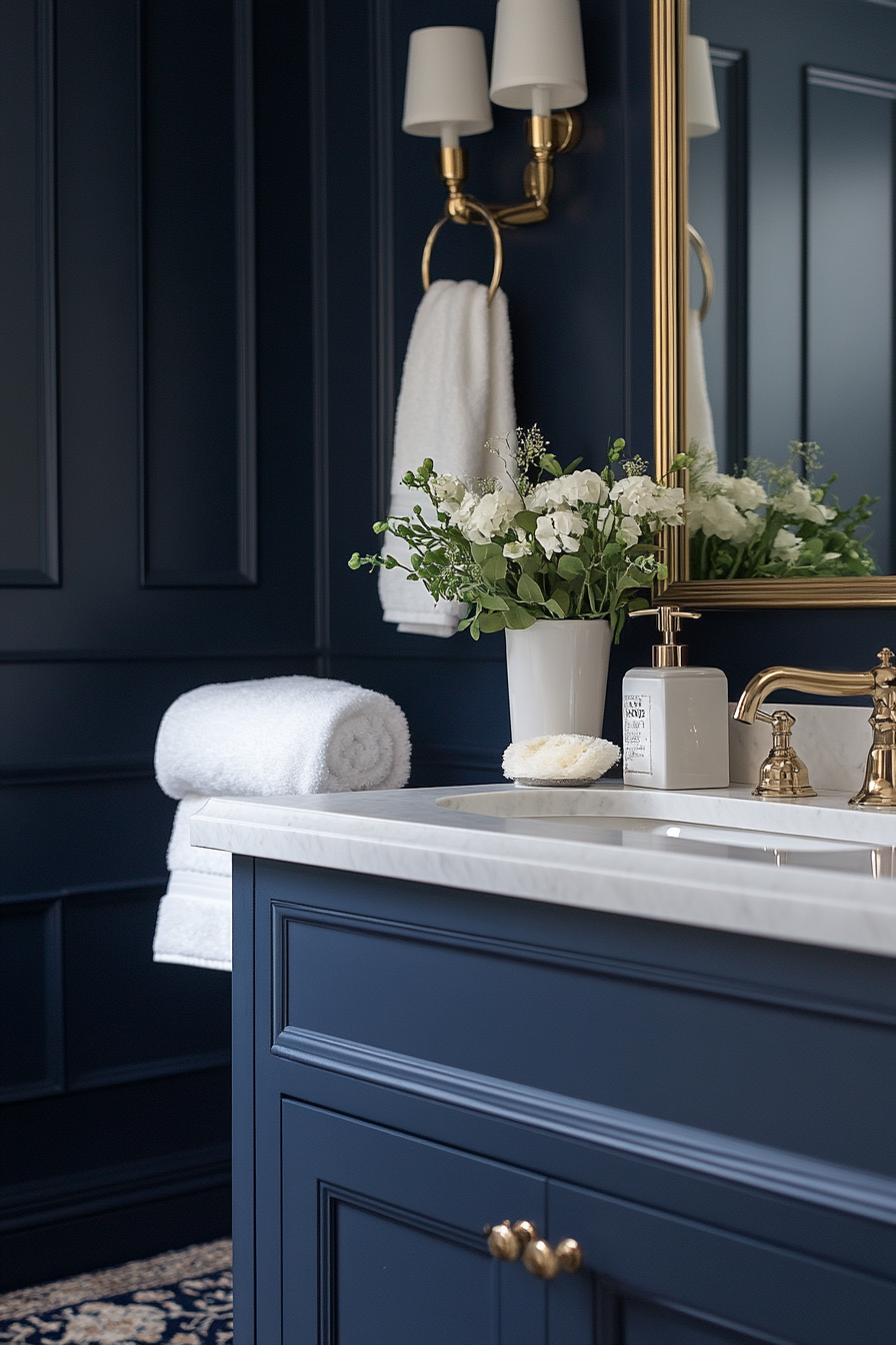 blue bathroom decor ideas