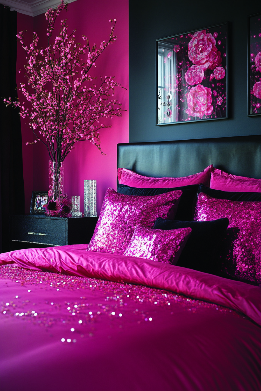 pink fantasy bedroom ideas