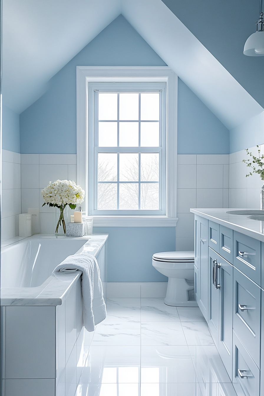 blue bathroom decor ideas