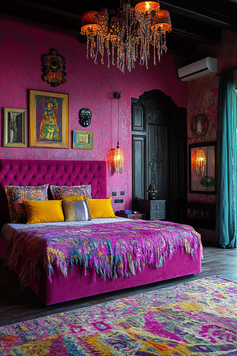 pink fantasy bedroom ideas