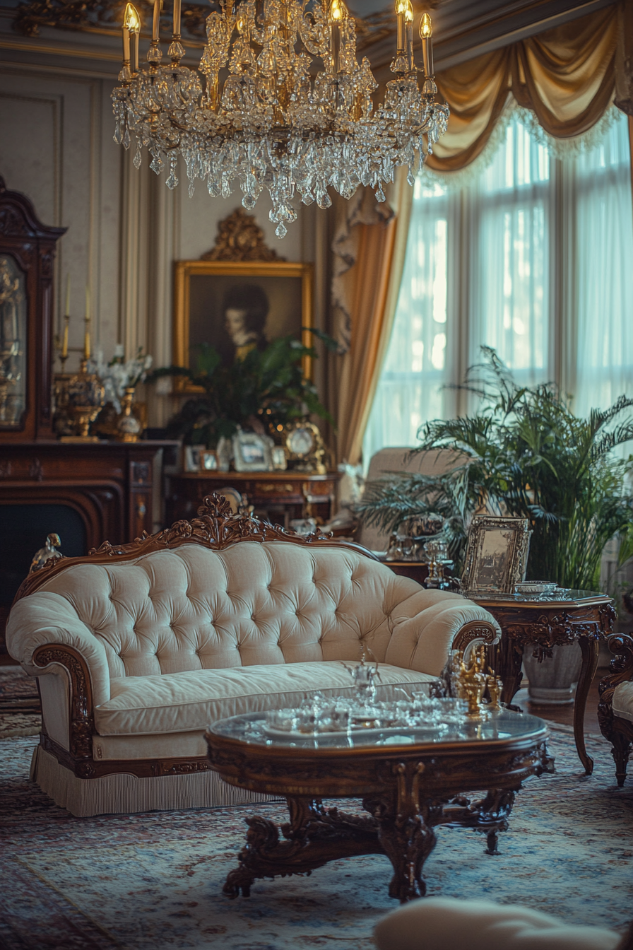 antique living room