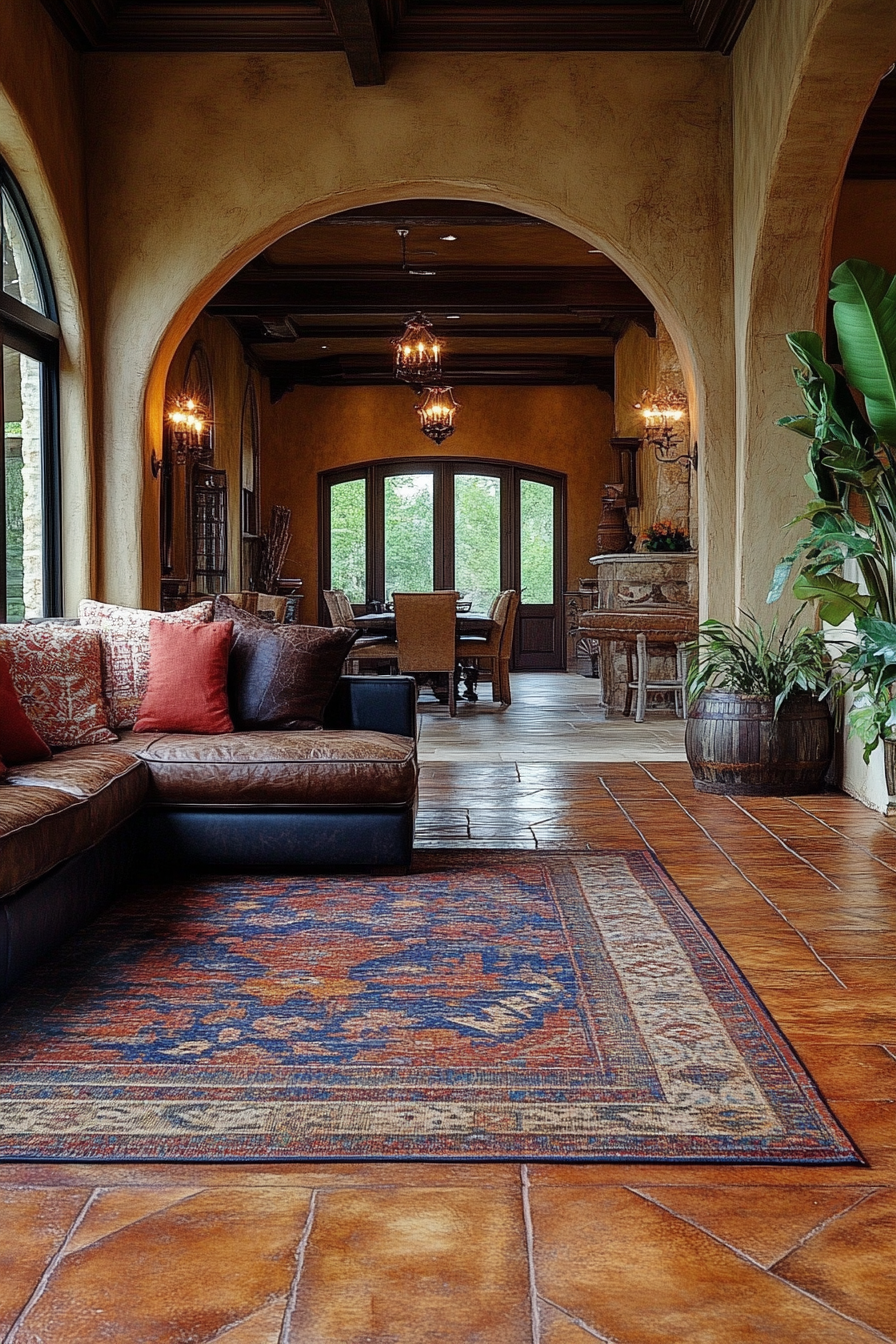 barndominium living room