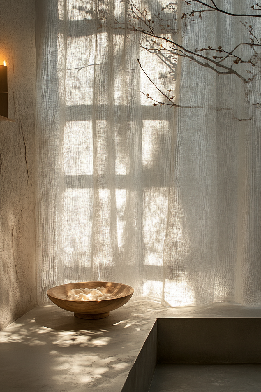 wabi sabi bathroom