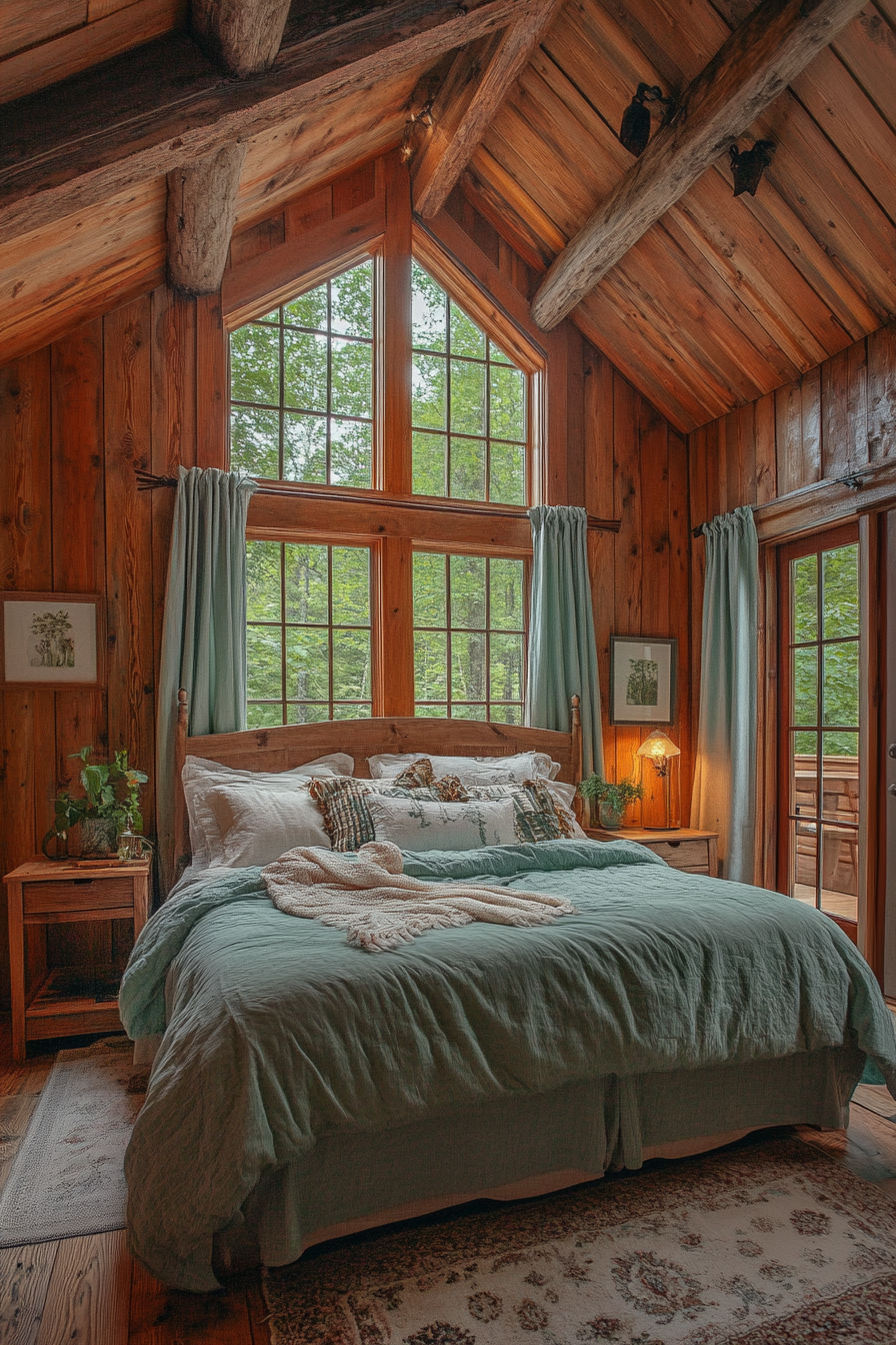 little cabin bedroom