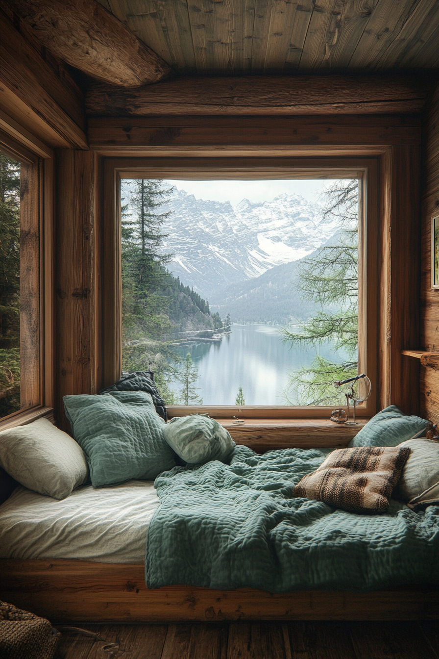 little cabin bedroom