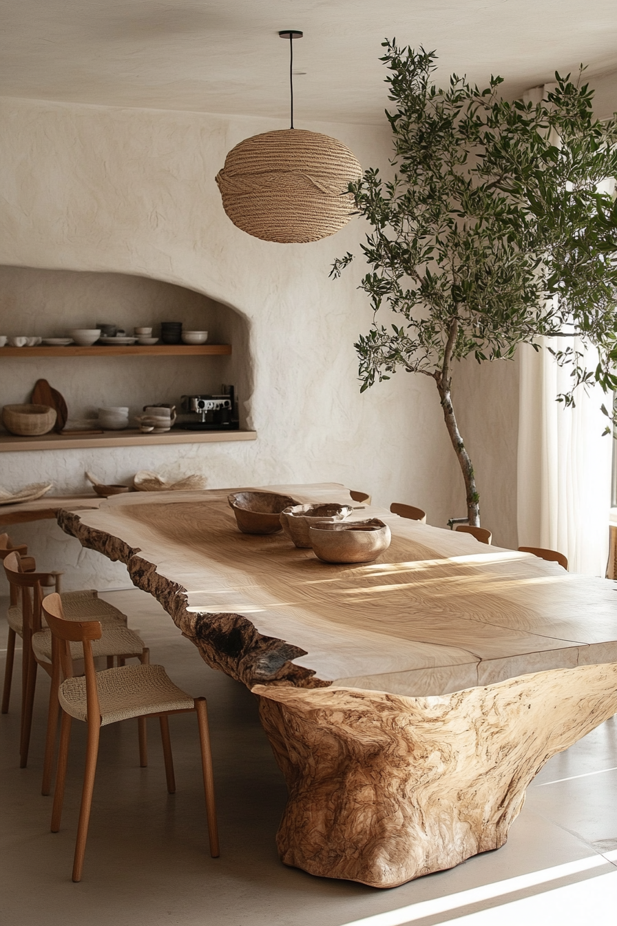 wabi sabi dining room