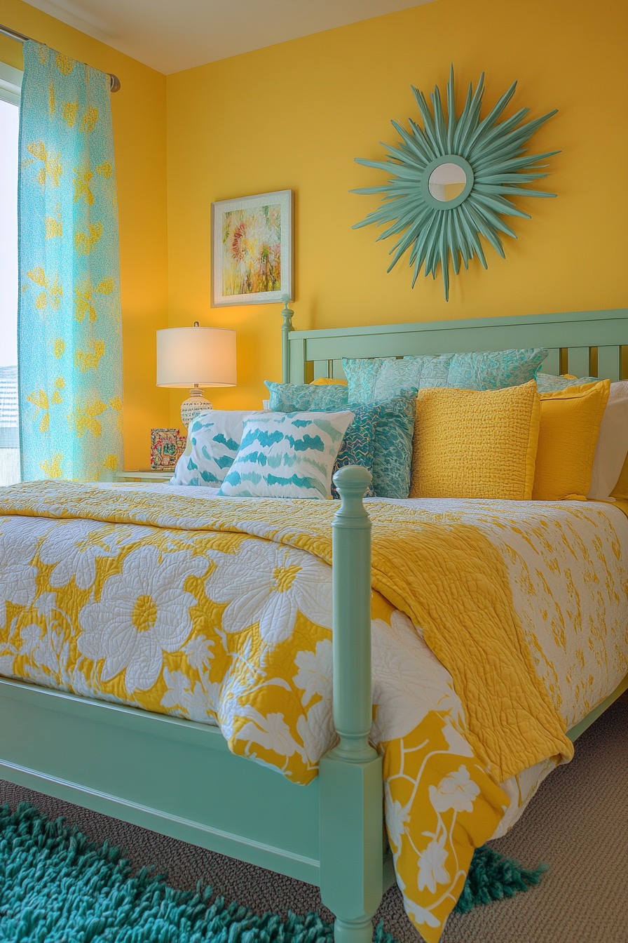 yellow fantasy bedroom ideas