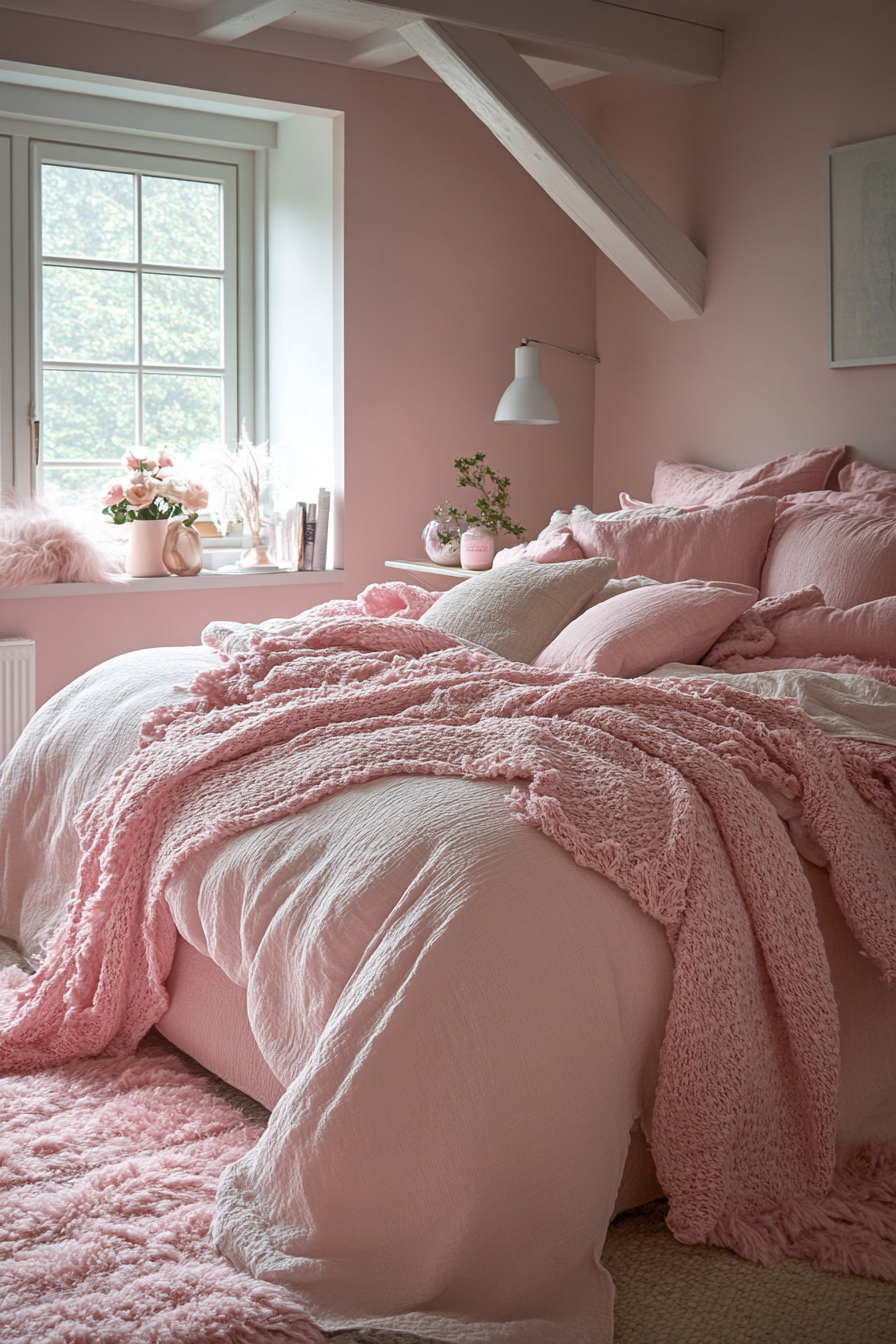 pink fantasy bedroom ideas