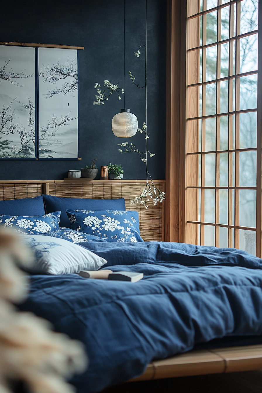 blue fantasy bedroom ideas