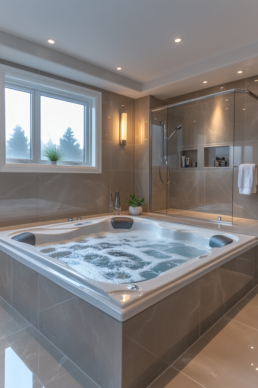 Jacuzzi Tub Bathroom Decor